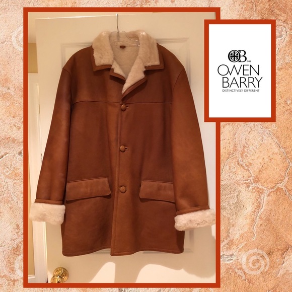 Owen Barry Other - 🍂Men’s Owen Barry shearling coat🍂